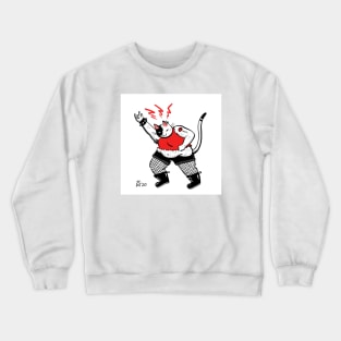 Rocker Cat Crewneck Sweatshirt